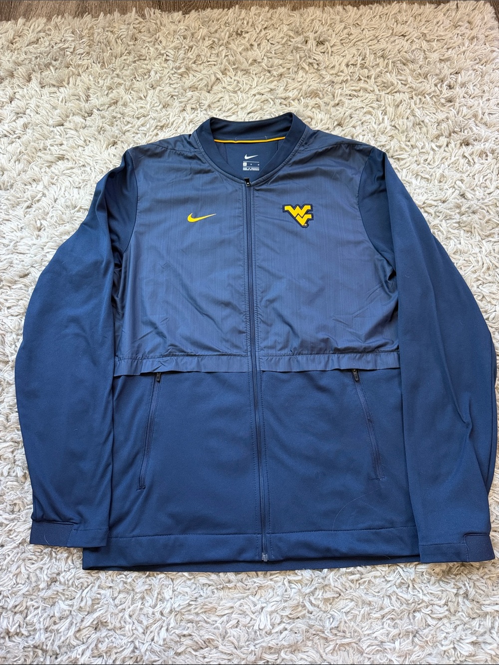 Nike West Virginia University Lightweight Zip-Up Jacket